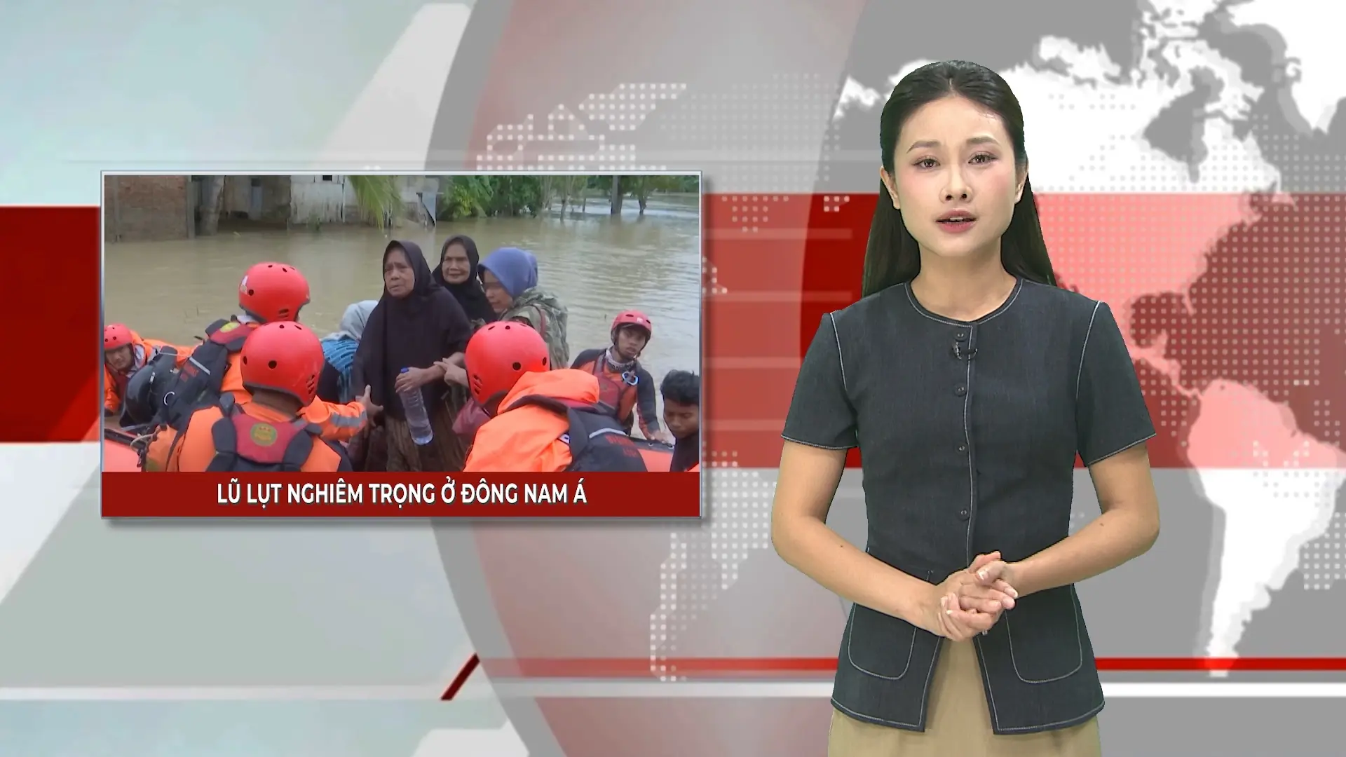 Lũ lụt nghiêm trọng ở Đông Nam Á | Nhìn ra thế giới | 28/11/2025